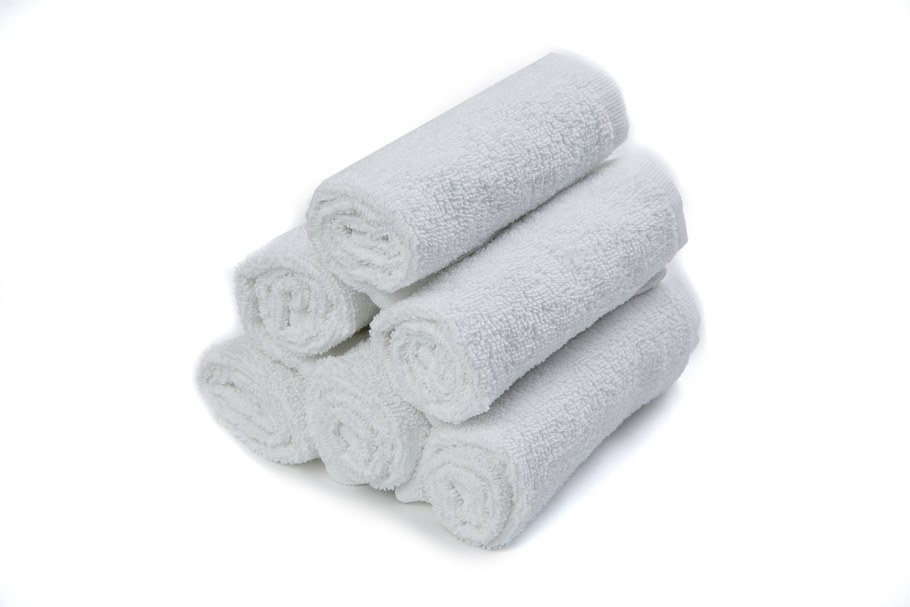 Полотенце кухонное белое