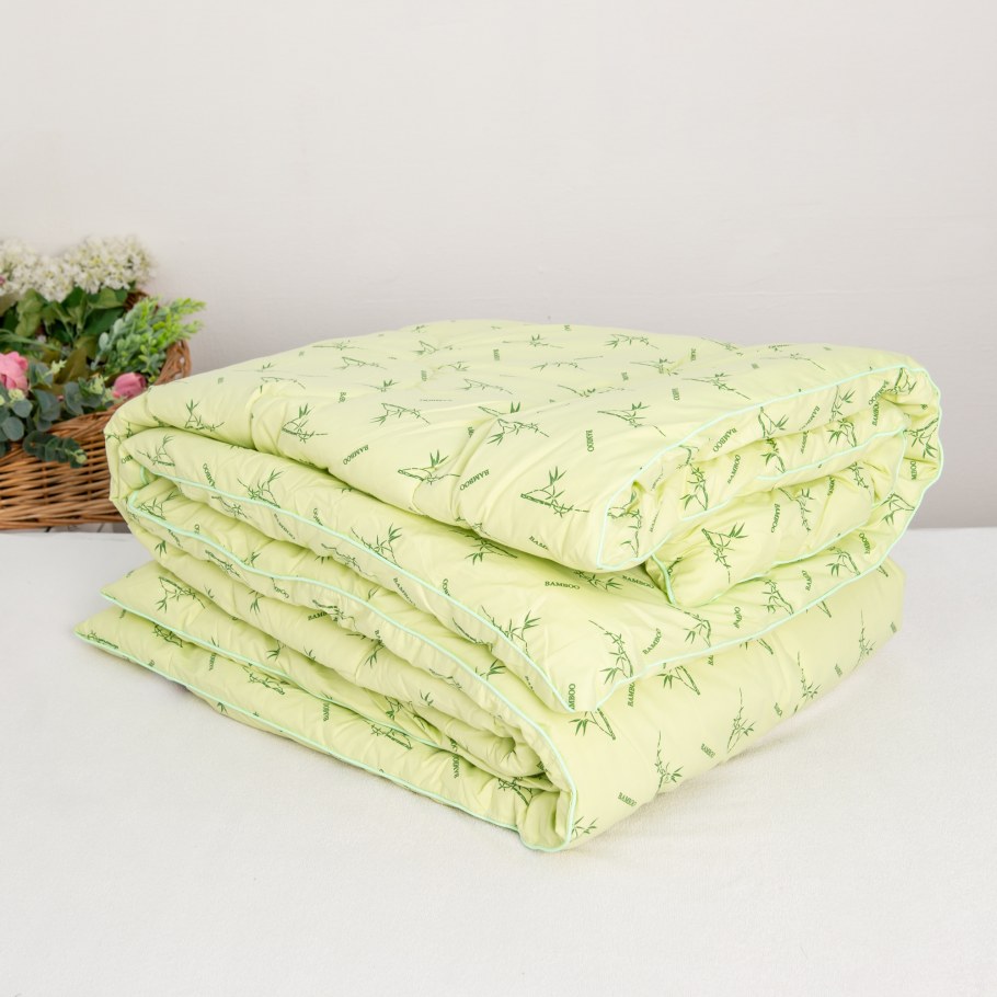 539439 Одеяло евро "бамбук" 195*215