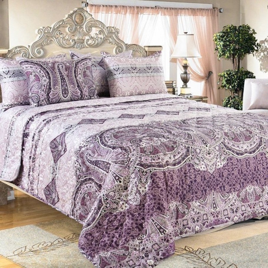 Покрывало стеганое "Текс-дизайн", сатин; пачули