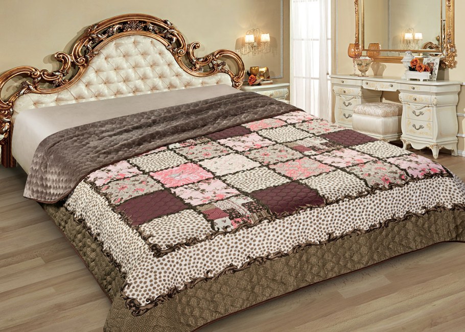 Покрывало мех 230х250 Silver Ассоль Marianna