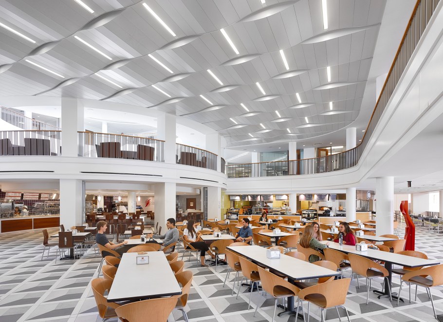 Бостонский университет столовая