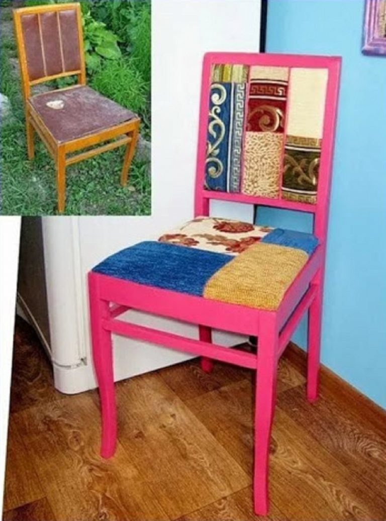 Преобразить старый стул