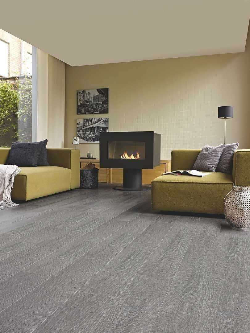 Сочетание серого пола в интерьере