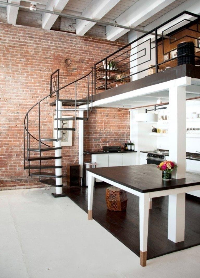 Антресольный этаж в стиле лофт