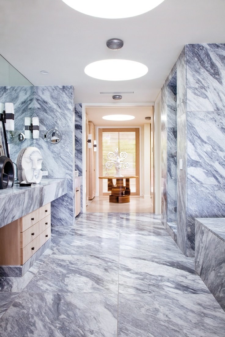 Плитка подьдел Вй мрамор в интерьере