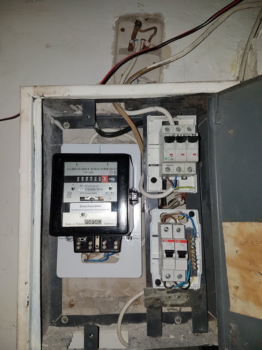 Щиток в гараж 380