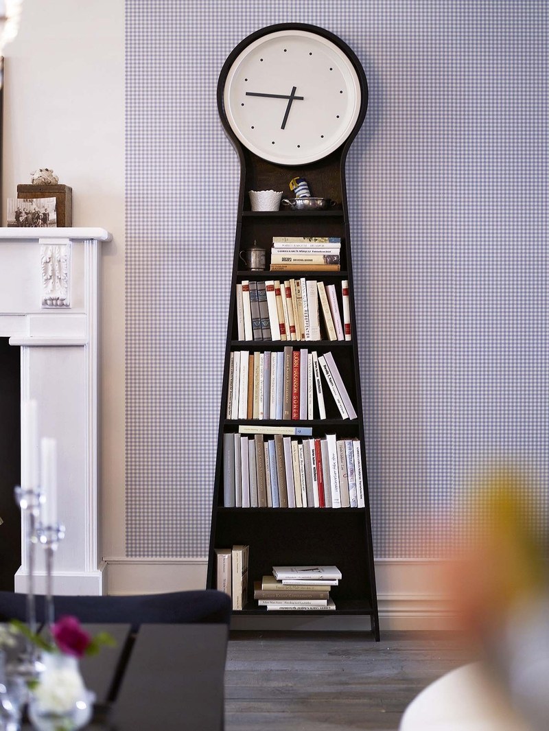 Скайрон икеа в интерьере часы