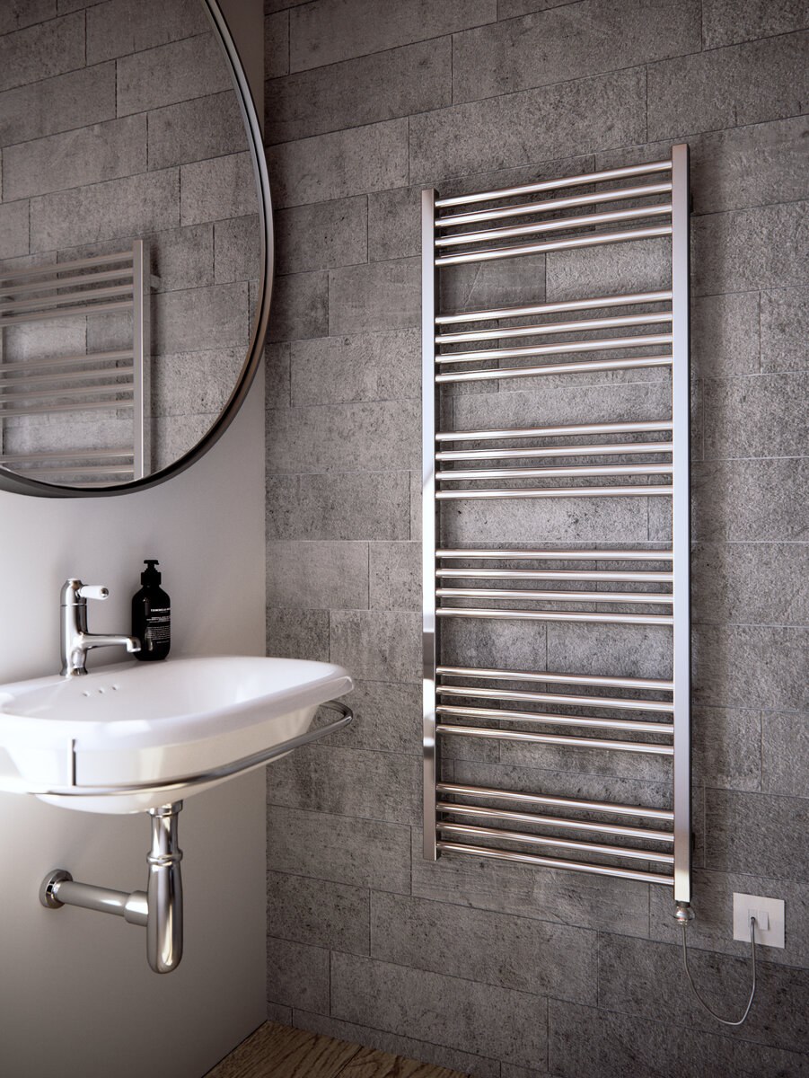 Электрический полотенцесушитель terma Fiona 1380x480