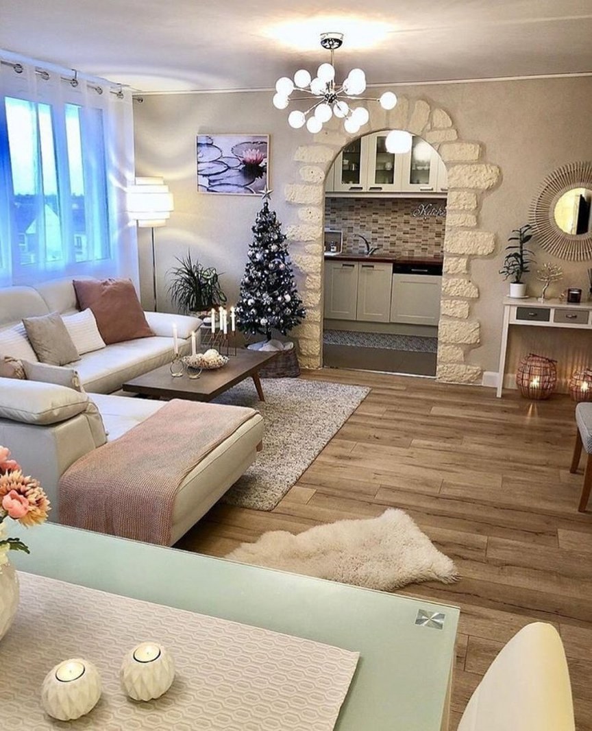 Гостиная в загородном доме