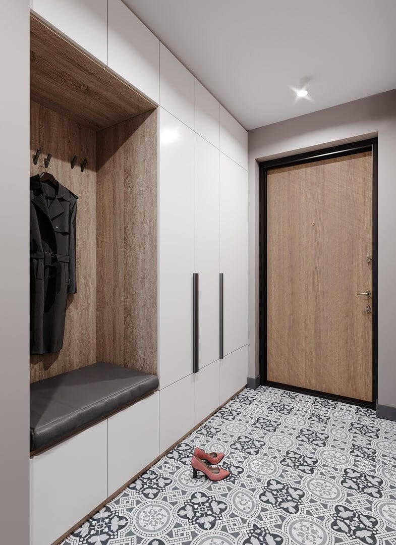 Шкаф в длинный коридор