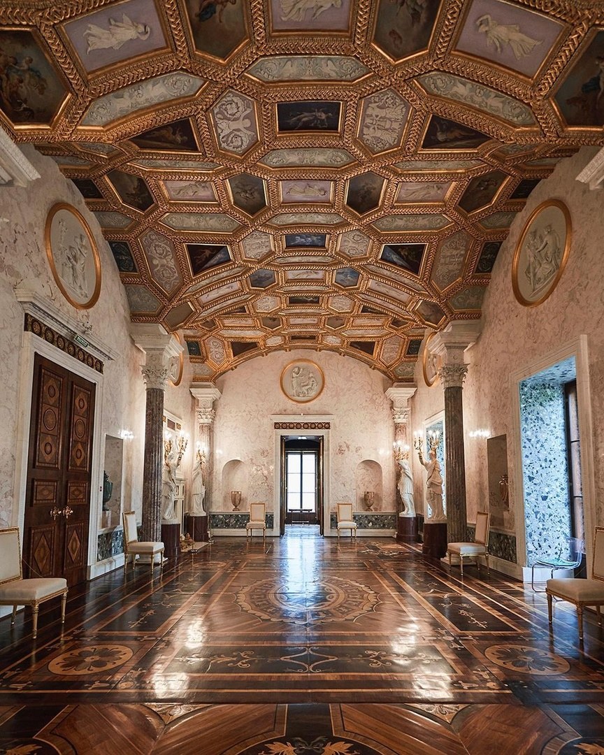 Агатовая комната в Екатерининском