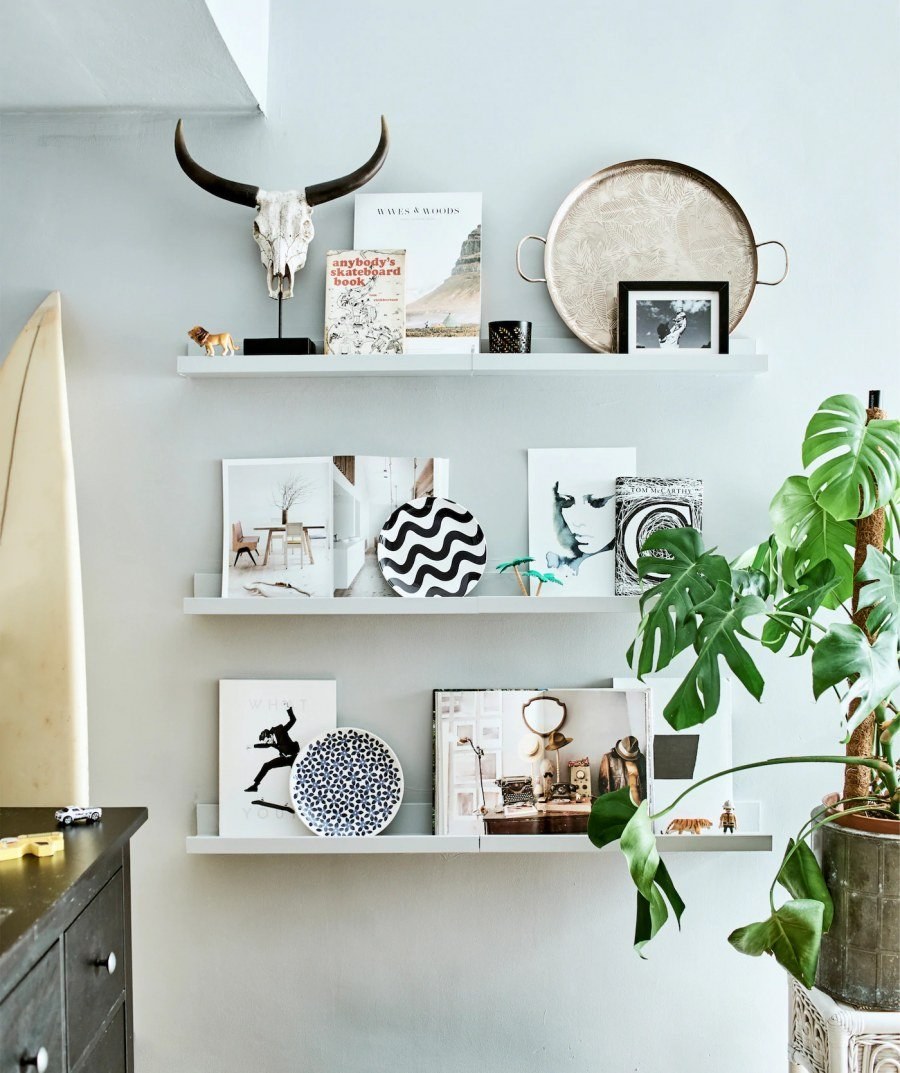 Mosslanda ikea полка