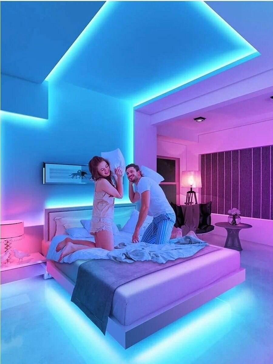 Комната с подсветкой