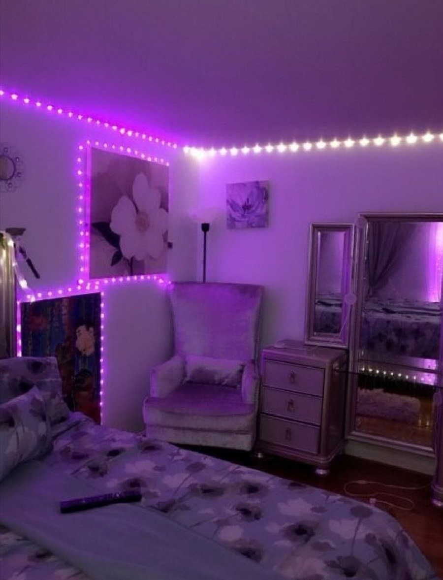 Светодиодная подсветка в комнате