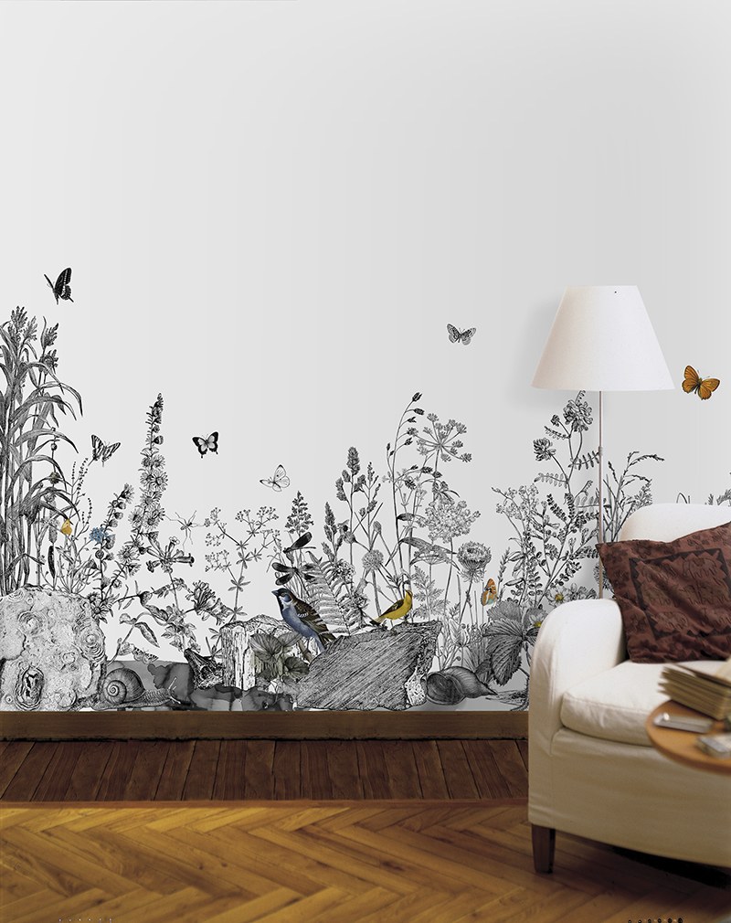 Сосптсь стен в интерьере