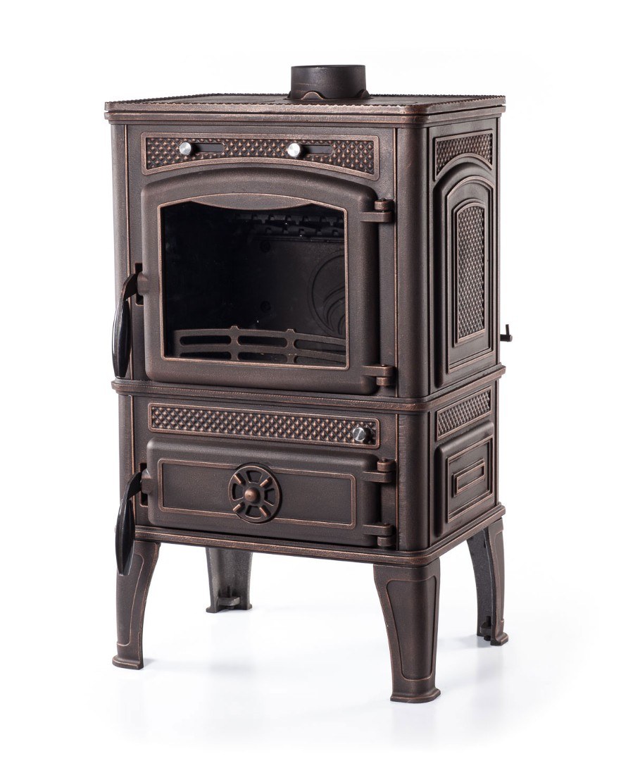 Печь - камин dacha чугунная