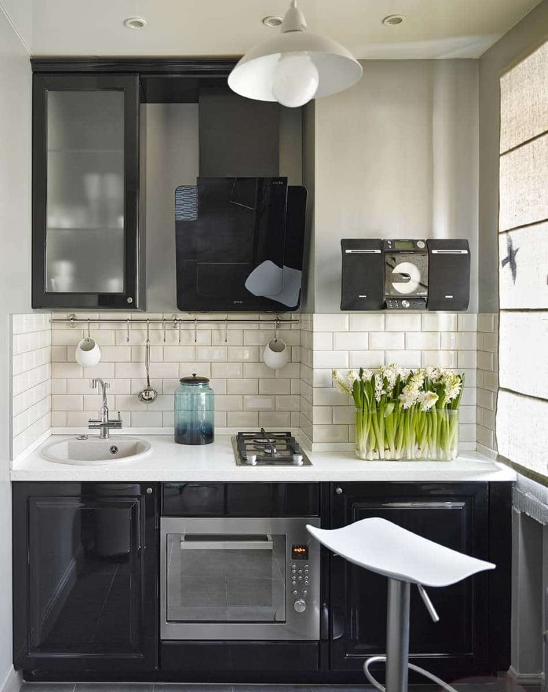 Кухня в хрущевке 5 кв м Лорето