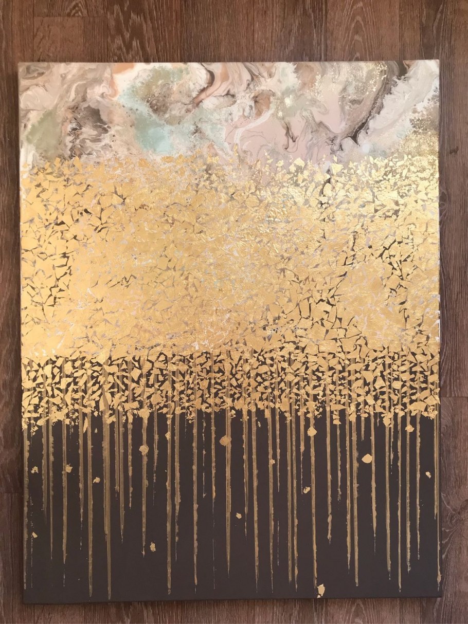 Панно с поталью