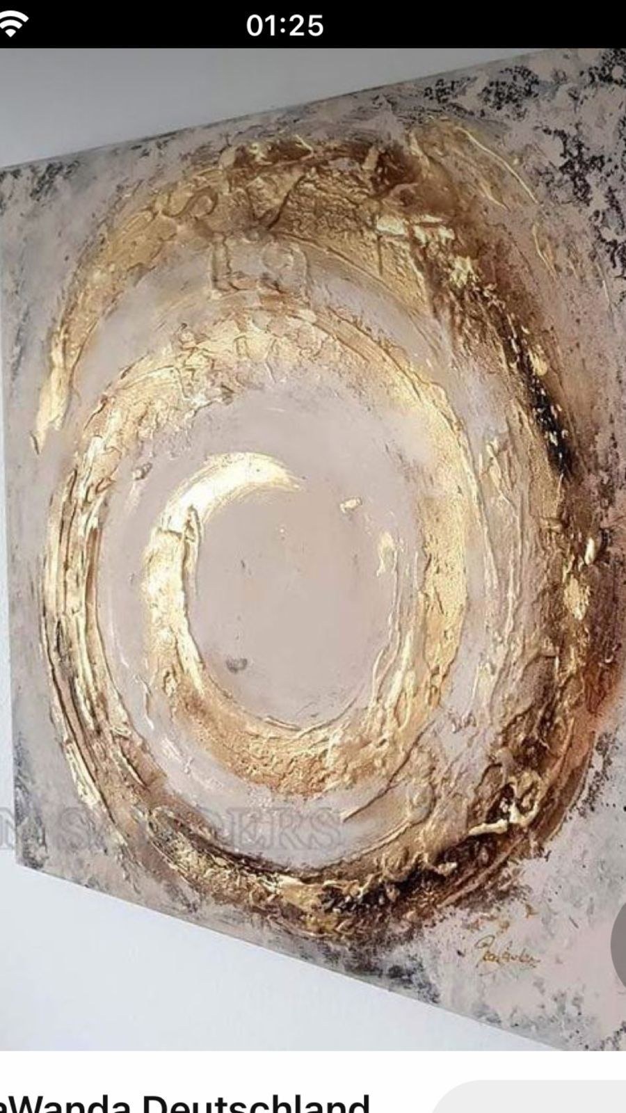 Абстрактные картины текстурной пастой