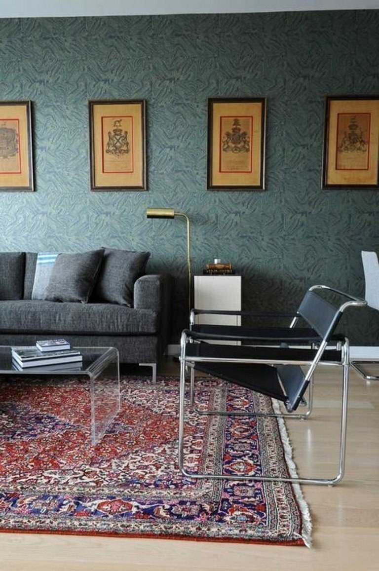 Восточный ковер в современном интерьере