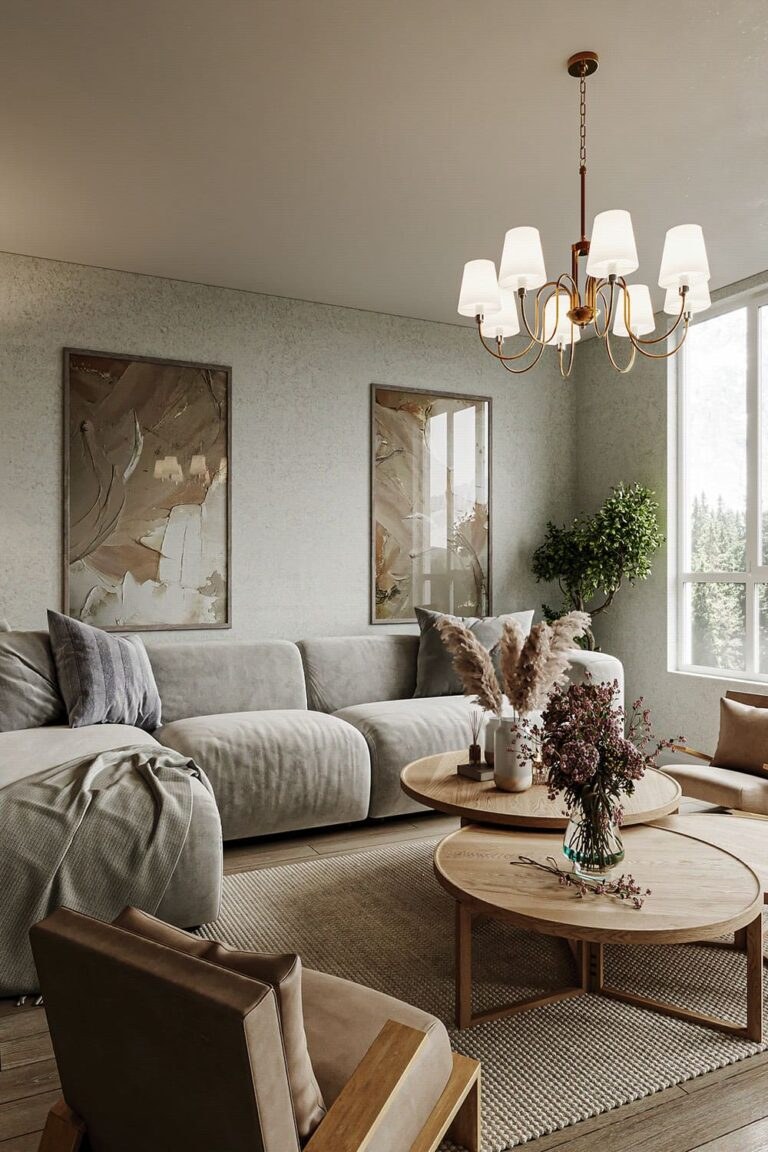 Стильный интерьер гостиной