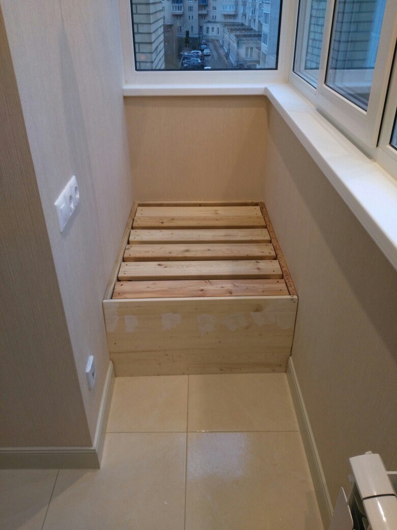 Ящик сидушка на балкон