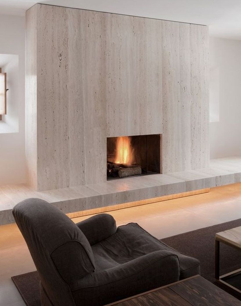 Отделка каминов в современном стиле