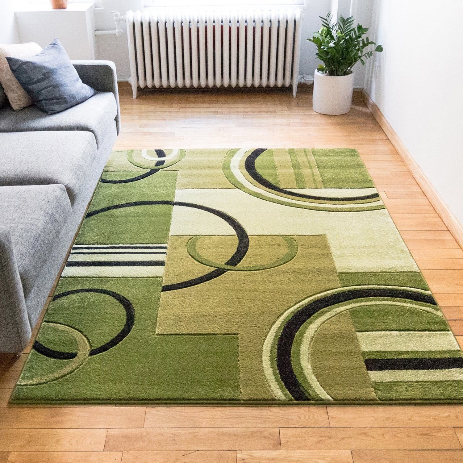 Ковровые настилы. Ковер Modern Geometric Rug_7. Ковер 2*2,9 Luxury 2011 Green. Палас безворсовый. Modern_Rugs 2131 ковер.