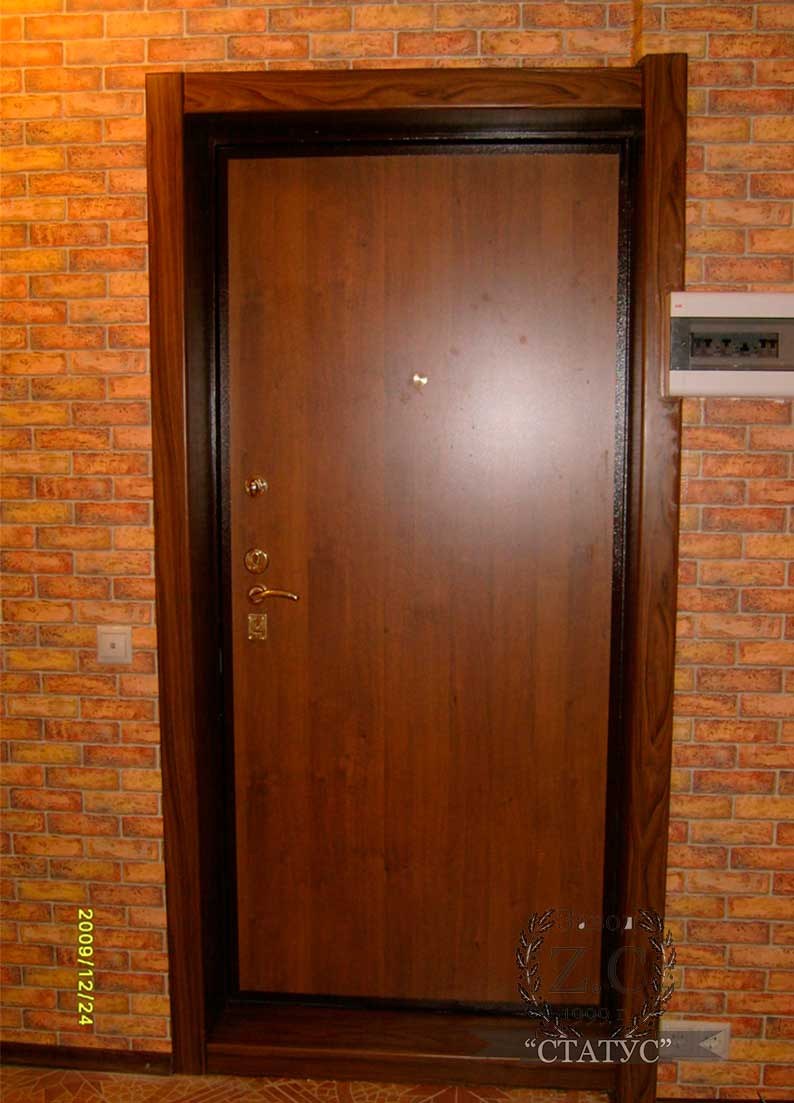 Откосы входной двери