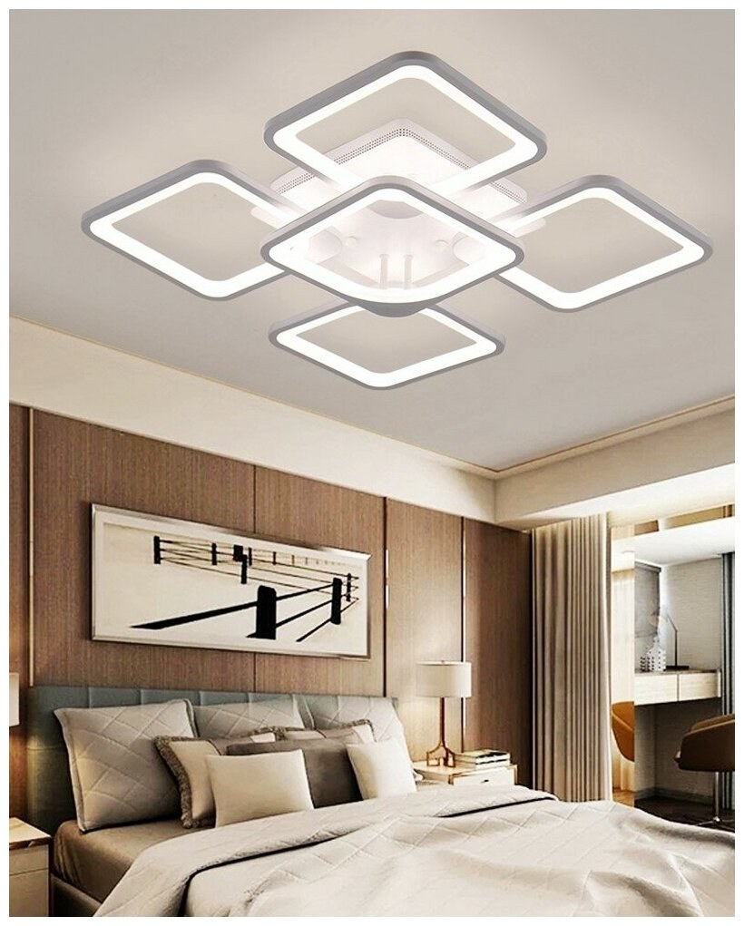 Люстра светодиодная Villaggio q0150 сборка