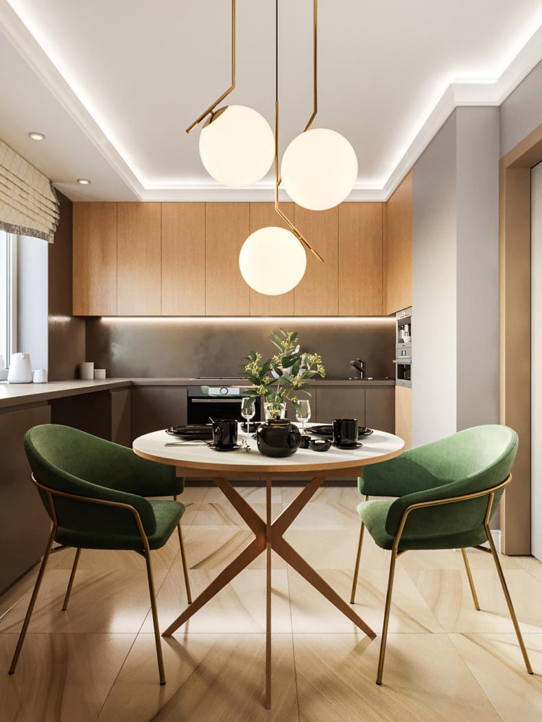 Кухня столовая в современном стиле