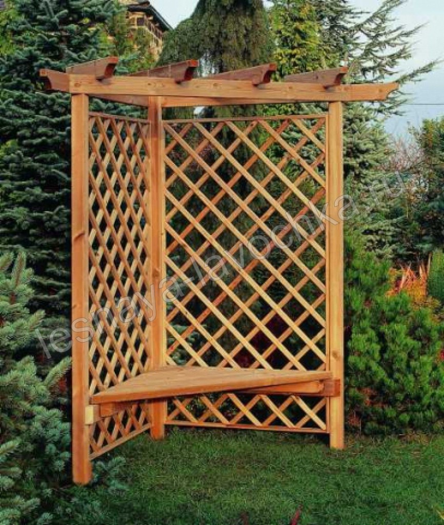 Шпалера в саду