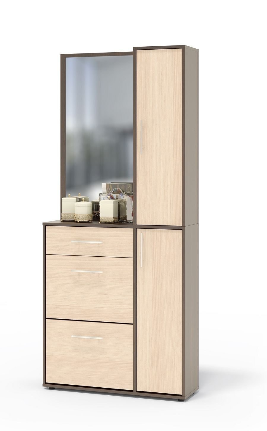 Обувница ТП-4 С зеркалом ПЗ-4