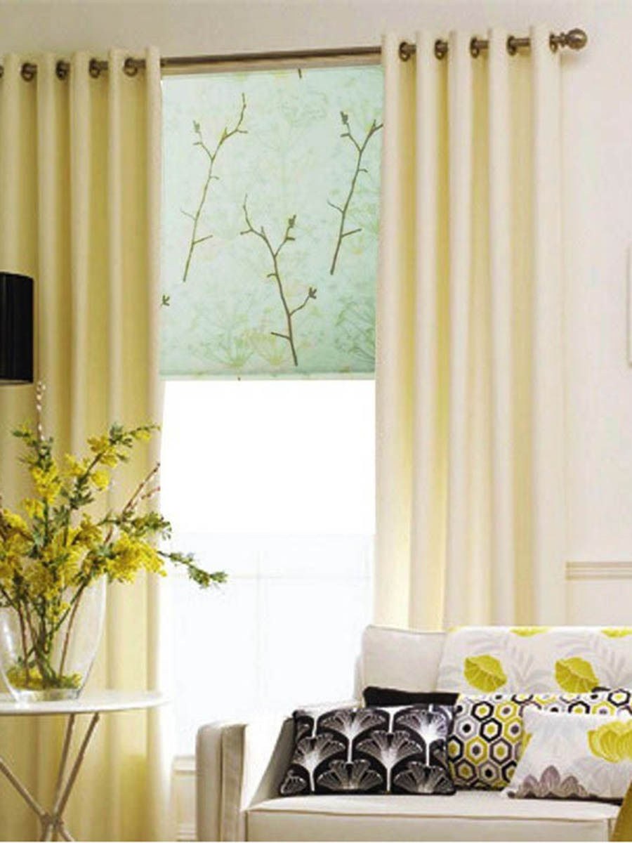 Шторы с рулонными шторами