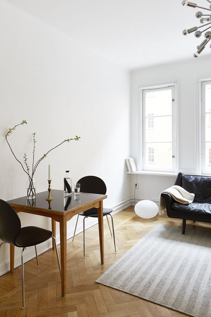 Минималистский шведский интерьер