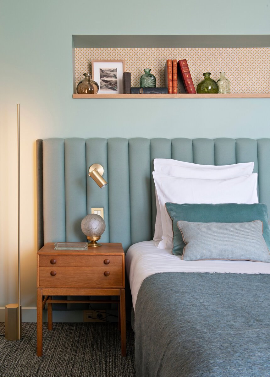 Сочетание цветов в интерьере спальни