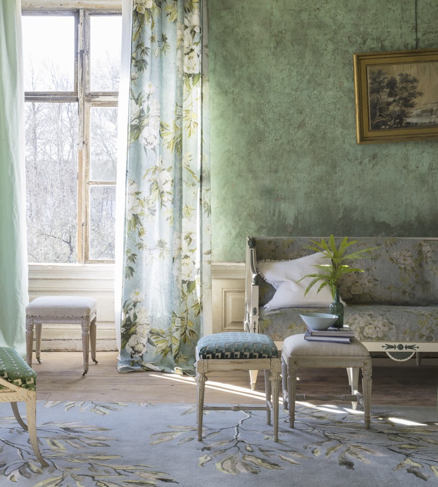 Шторы селадон