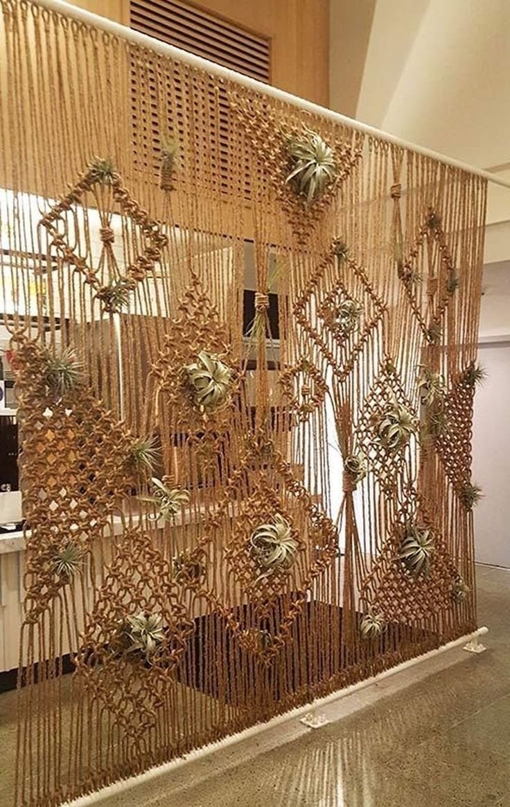 Канат в интерьере