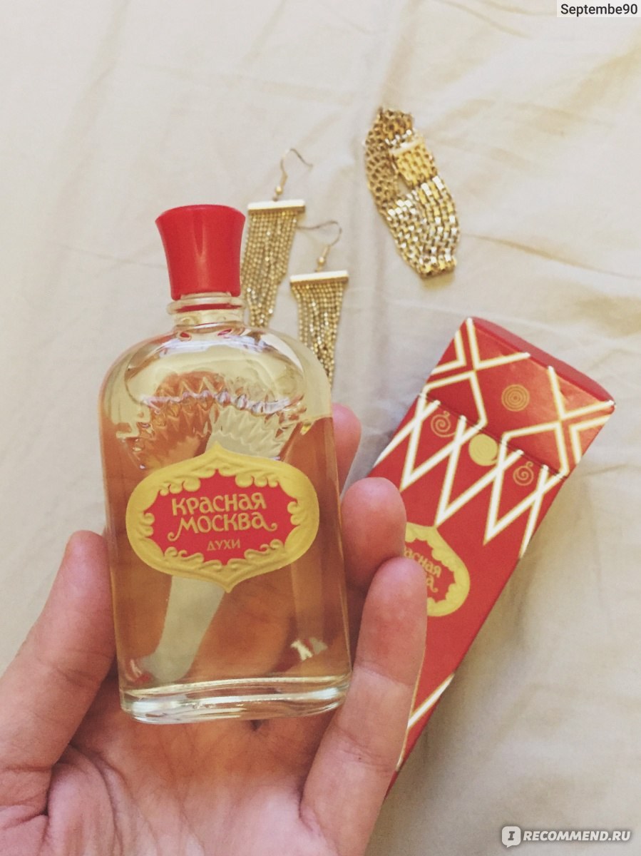 Духи красная Москва