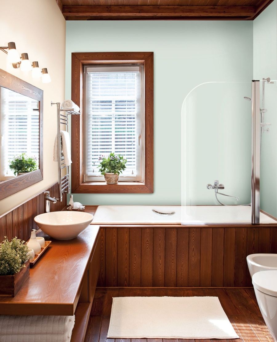 Уютная ванная комната