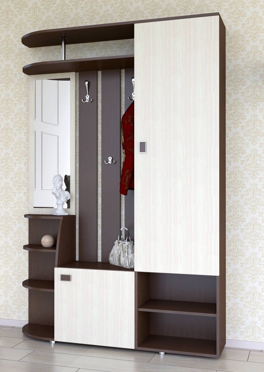 Прихожая Карина дуб сонома белый