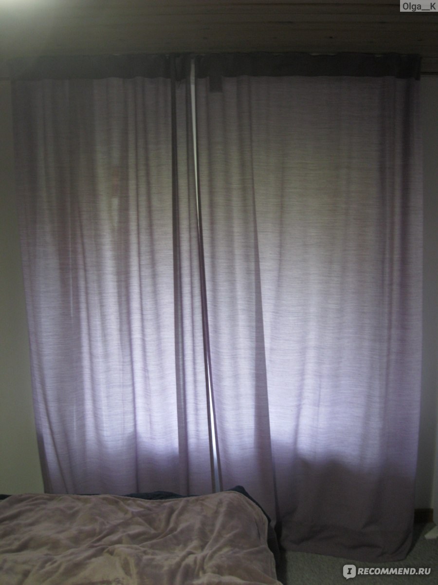 Хилья гардины икеа сиреневые