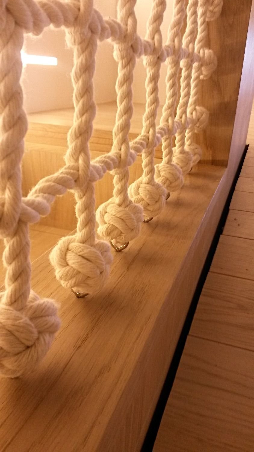 Декор канатом