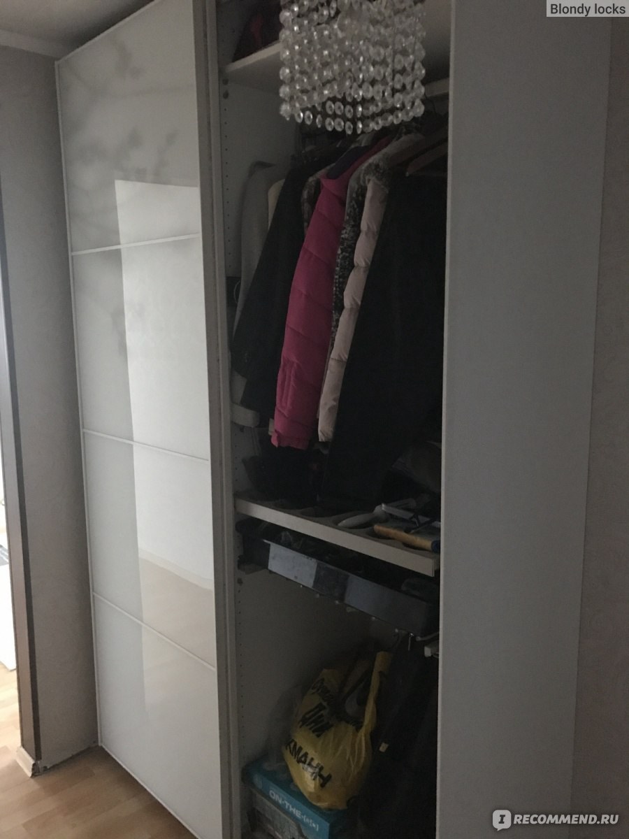 Гардеробная в кладовке в хрущевке