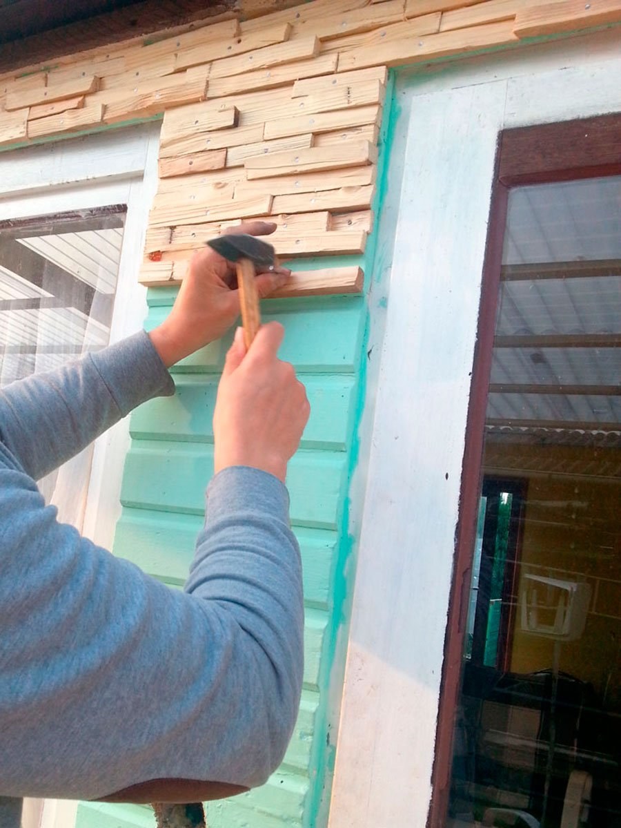 Отделка дома доской снаружи