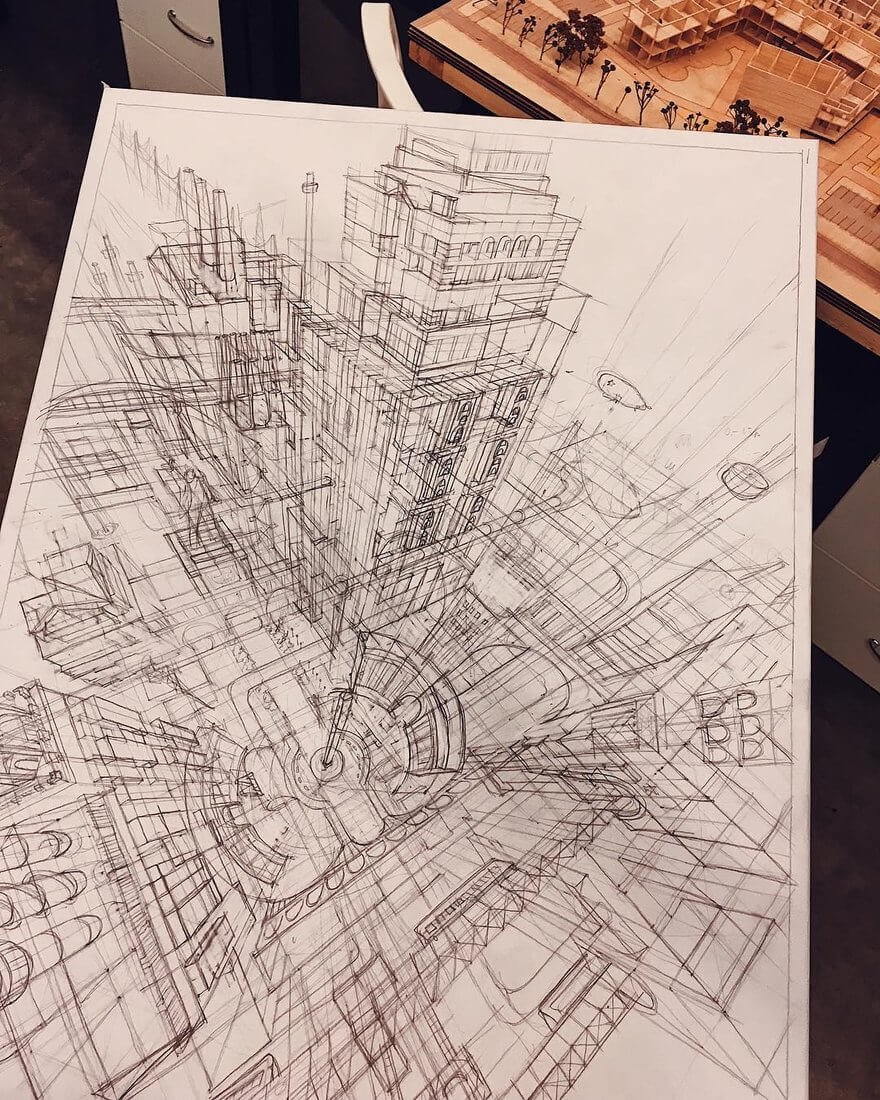 Черчение архитектура