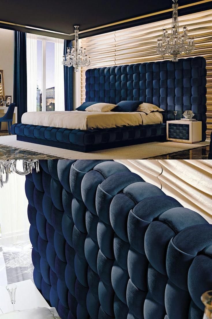 Стильное изголовье кровати