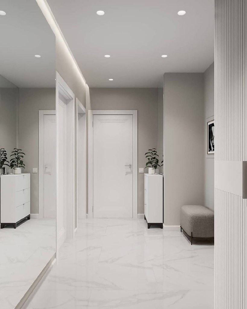 Светлый интерьер квартиры