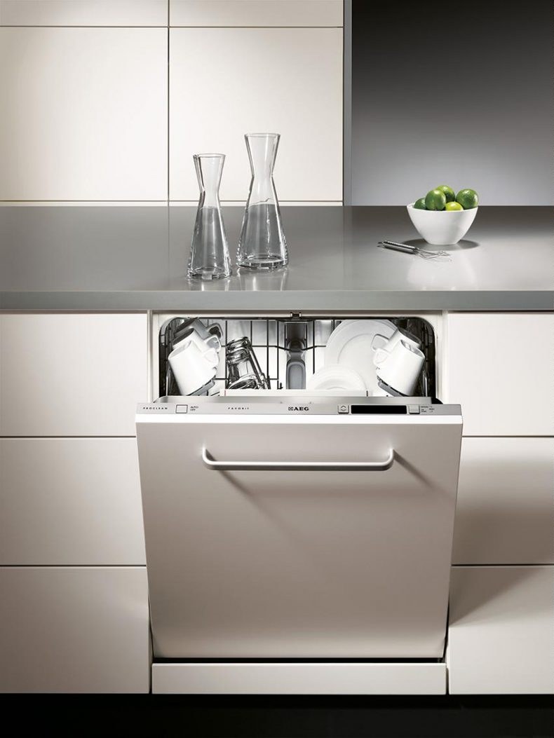 Посудомоечная машина на кухне