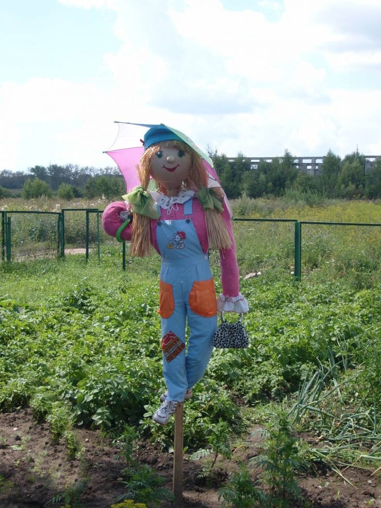 Огород для кукол
